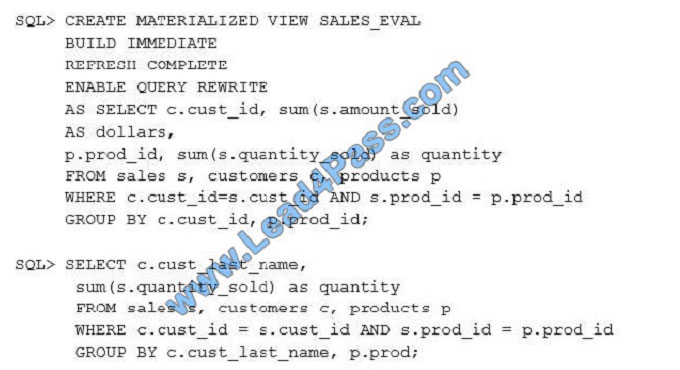 lead4pass 1z0-074 exam question q7