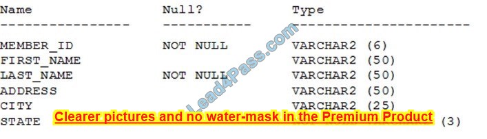 1z0-071 dumps practice questions 2